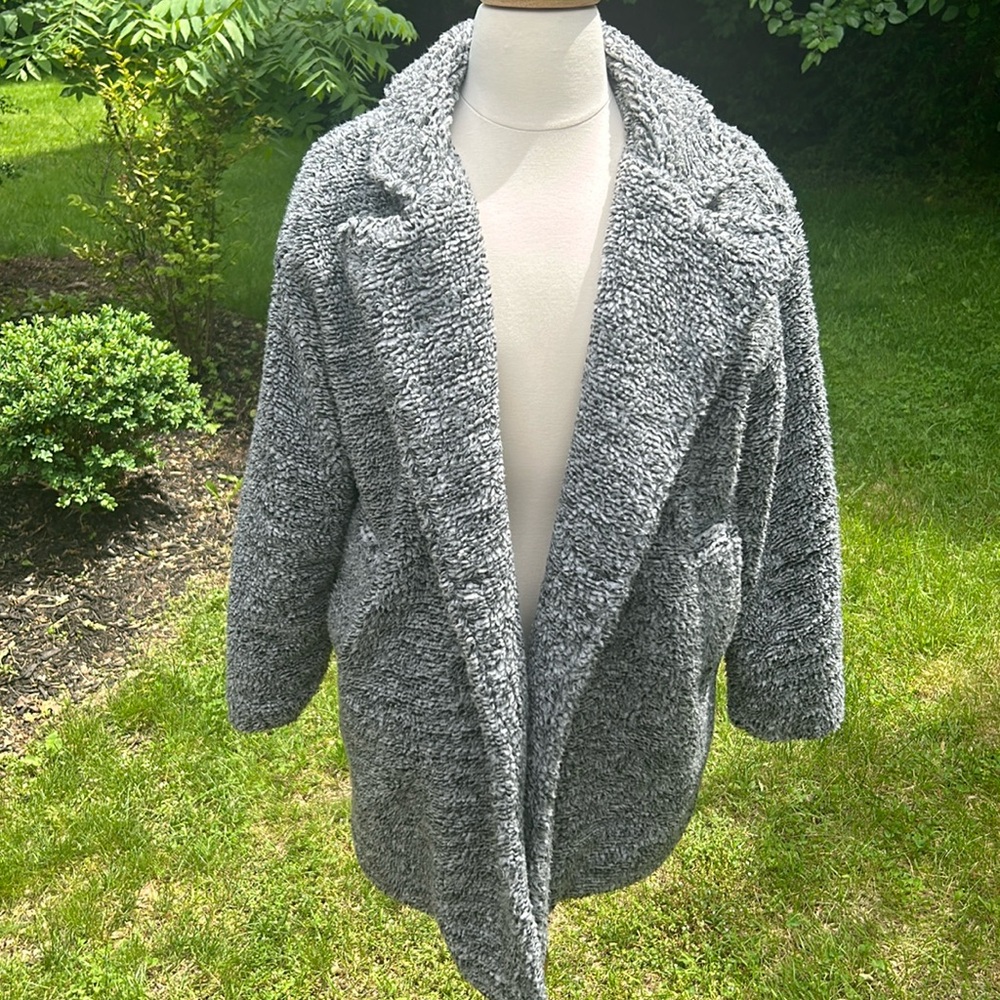 Faux shirling coat